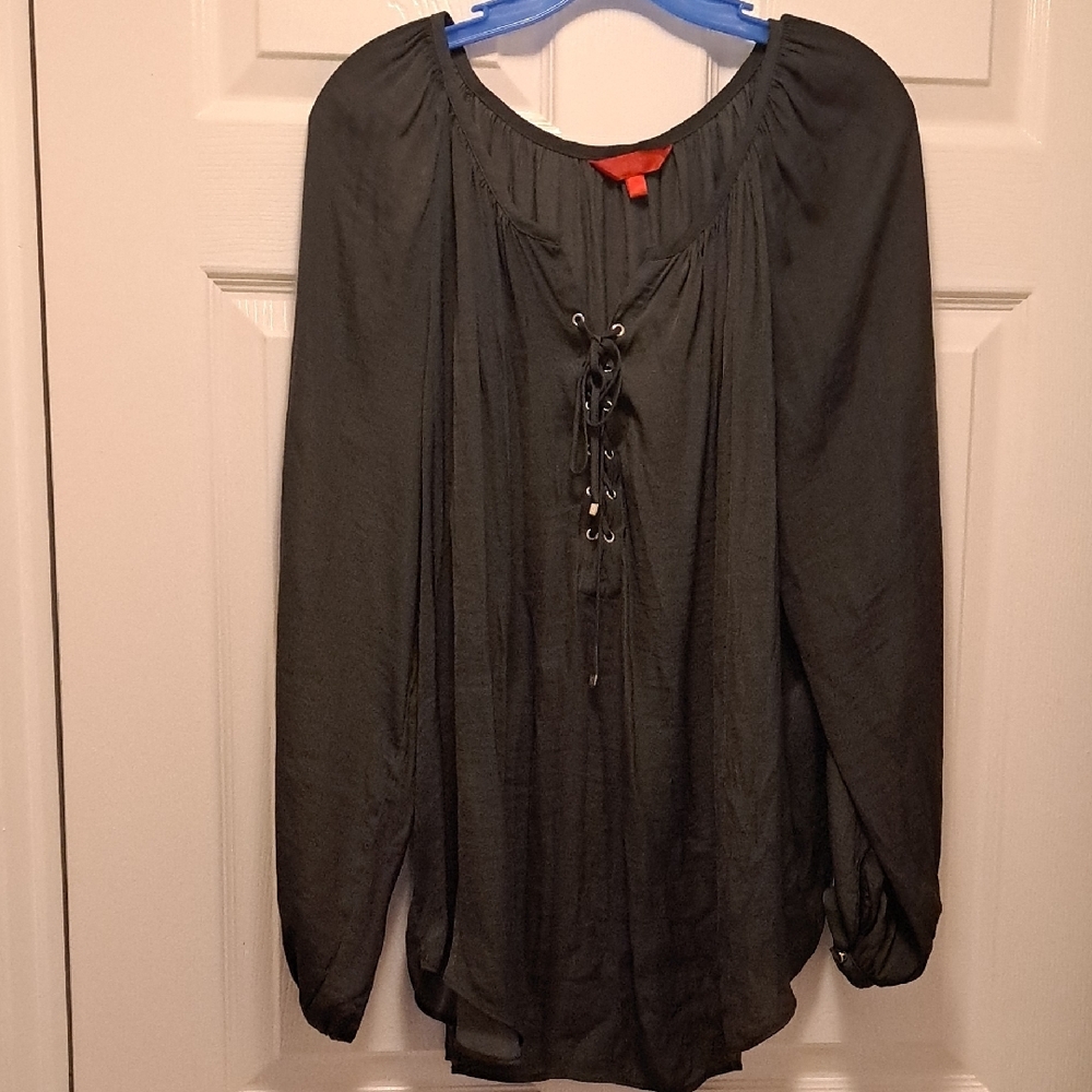 Elegant Black Women's Top